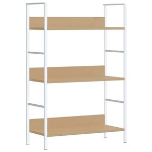 vidaXL Police za knjige s 3 razine boja hrasta 60x27,6x90,5 cm drvene