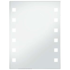 vidaXL Kupaonsko LED zidno ogledalo 60 x 80 cm