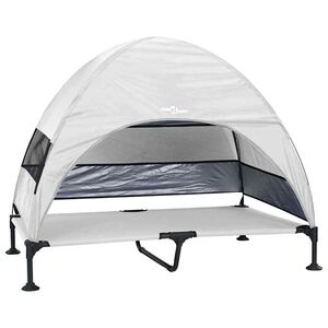 vidaXL Povi&scaron;eni krevet za pse 127 x 81 x 108 cm Tkanina i čelik