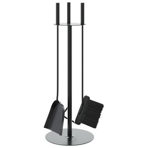 vidaXL Set alata za kamin od 4 dijela 22 x 59 cm čelik