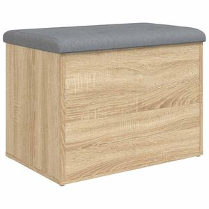 vidaXL Klupa za odlaganje Sonoma hrast 62x42x45 cm Konstruirano drvo