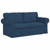vidaXL Sofa 2 pcs Plava 175 x 82 x 80 cm tkanina