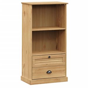 vidaXL Regal za knjige VIGO 60 x 35 x 114,5 cm od masivne borovine