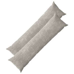 vidaXL Presvlaka za jastuk 2 pcs HEERLEN Svjetlosiva 40 x 145 cm