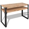 vidaXL Konzolni stol od Masivnog Drveta Bagrema 120x40x85 cm