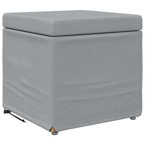vidaXL Stolica Svijetlo siva 41 x 41 x 40 cm
