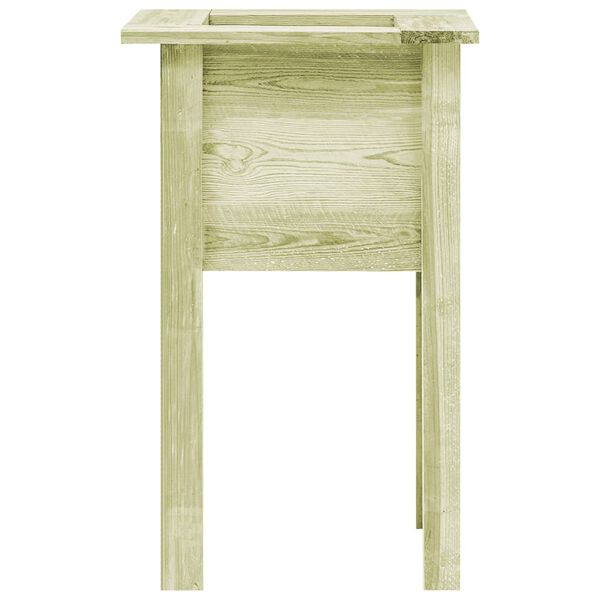 vidaXL Povišena vrtna gredica 50x50x80 cm impregnirano piljeno drvo