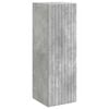 vidaXL Ormar za Kupaonicu na Zidu Betonska siva 33 x 34,5 x 100 cm