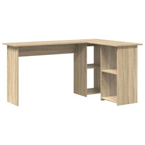 vidaXL Stol Sonoma hrast 142 x 102 x 73 cm Konstruirano drvo