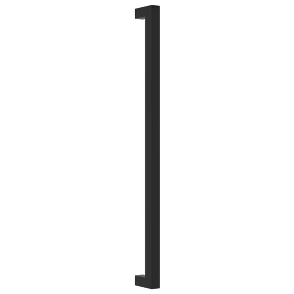 vidaXL Ručke za ormarić 5 kom crne 320 mm od nehrđajućeg čelika