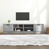 vidaXL TV ormarići 2 kom boja betona 80x35x36,5 cm konstruirano drvo