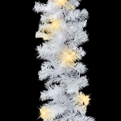vidaXL Božićna girlanda s LED svjetlima 5 m bijela