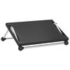 vidaXL Oslonac za noge crni 45 x 40 x 13,5 cm