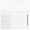 vidaXL Ograda s postovima Srebrno 1,5 x 100 m Čelik