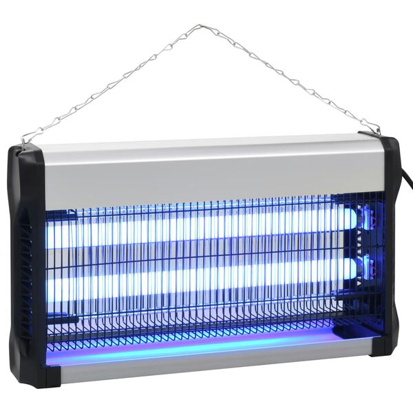 vidaXL Uništavač insekata crni aluminijski ABS 30 W