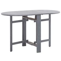vidaXL Vrtni stol sivi 120 x 70 x 74 cm od masivnog bagremovog drva