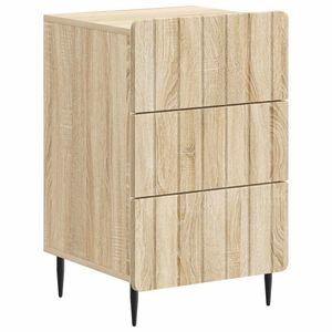 vidaXL Noćni ormar Hrast sonoma 43x 41 x 68 cm Konstruirano drvo