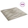 vidaXL Zidne panele 48 pcs Kamen beton 50 x 50 cm XPS pjena