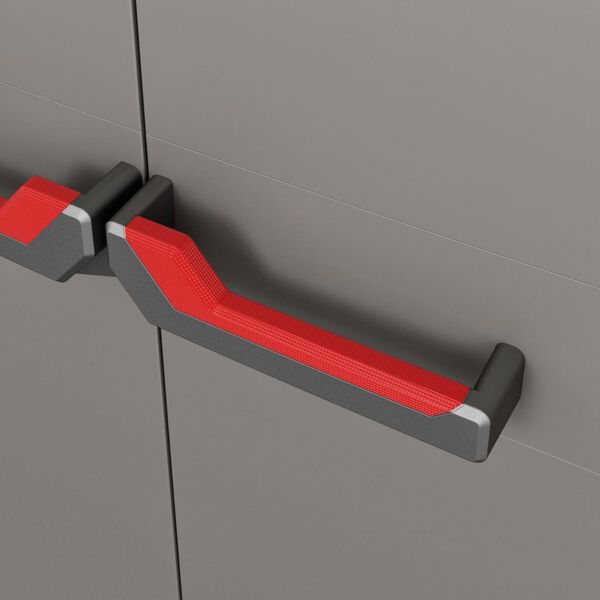 Keter višenamjenski ormarić za pohranu Stilo sivo-crni 173 cm