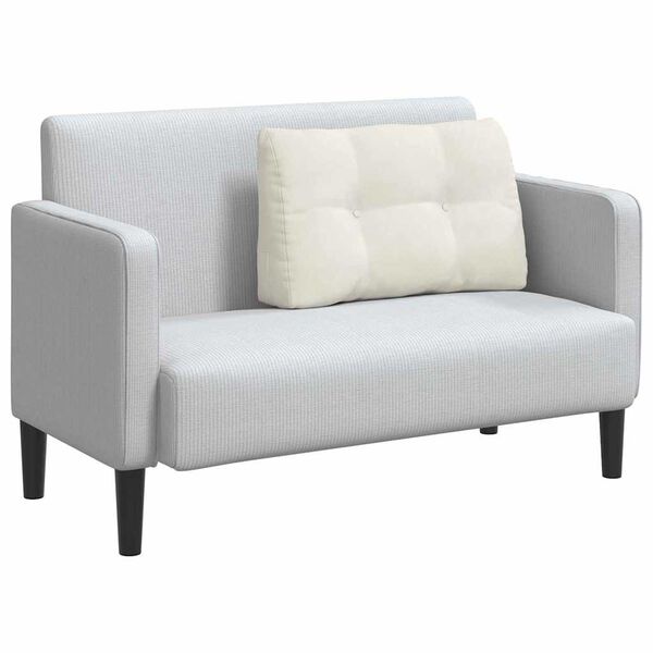 vidaXL Jastuk za leđa Krema 80 x 24 x 50 cm Bar&scaron;un