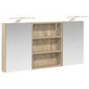 vidaXL Set ormarića za kupaonicu 3 kom. 100 x 10,5 x 50 cm