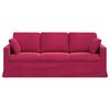 vidaXL Sofa Vinska crvena