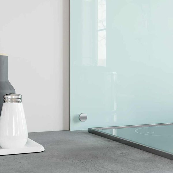 vidaXL Kuhinjska za&scaron;tita od prskanja mliječna 80 x 60 cm kaljeno staklo