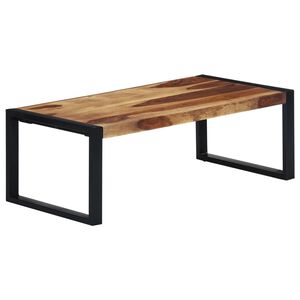 vidaXL Stolić za kavu od masivnog drva akacije 110 x 60 x 40 cm