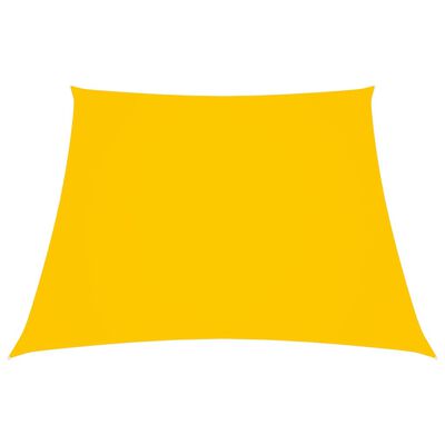 vidaXL Jedro protiv sunca od tkanine Oxford trapezno 2/4 x 3 m žuto