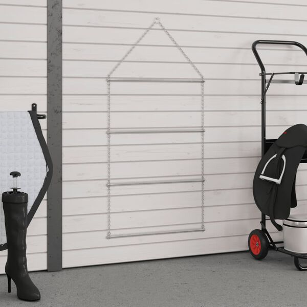 vidaXL Stalak za podsedlicu srebrni od nehrđajućeg čelika