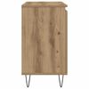 vidaXL Kupaonski ormarić Artisan hrast 58x33x60 cm konstruirano drvo