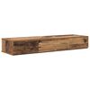 vidaXL Studio radni stol Staro drvo 130 x 40 x 19,5 cm