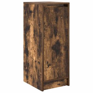 vidaXL Ormarić za cipele dimljeni hrast 29,5x34x76cm konstruirano drvo