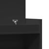 vidaXL Ormarić za cipele crni 100,5x28x100 cm od konstruiranog drva