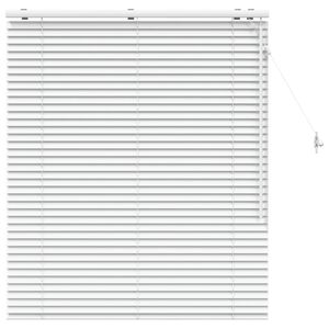 vidaXL Venecijanska roleta Bijela 105 x 130 cm 35 mm