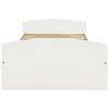 vidaXL Okvir kreveta s 2 ladice bijeli od masivne borovine 90 x 200 cm
