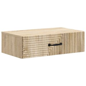 vidaXL Stolna montirana na zid 59 x 34,5 x 17 cm Konstruirano drvo