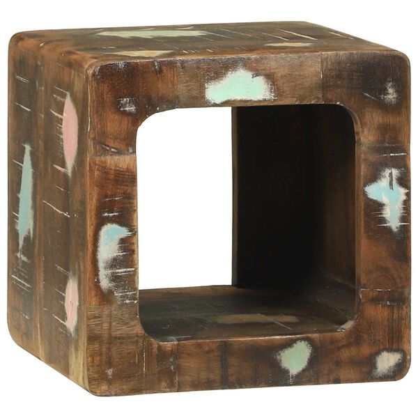 vidaXL TV Jedinice s policom 2 pcs &Scaron;areni Čvrsto drvo iz reciklaže