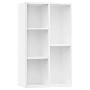 vidaXL Ormarić za knjige / komoda bijeli 50x25x80 cm konstruirano drvo
