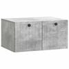 vidaXL TV ormar za zid Zidne Betonska siva 59,5 x 41 x 30 cm