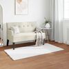 vidaXL Faux Rabbit Fur Rug Olite Bijelo 60 x 110 cm Poliester