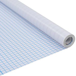 vidaXL Prozorska folija matirana s prugastim uzorkom 0,9x5 m PVC