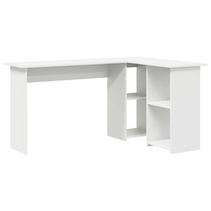 vidaXL Stol Bijelo 142 x 102 x 73 cm Konstruirano drvo