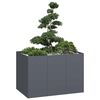 vidaXL Sadilica antracit 120x80x80 cm od čelika