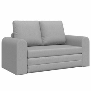 vidaXL Krevet na razvlačenje Oblačnosiva 148 x 71 x 83 cm tkanina