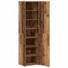 vidaXL Highboard Staro drvo 45 x 42,5 x 185 cm