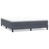 vidaXL Krevet s boxspring oprugama bez madraca tamno sivi 180x220 cm bar&scaron;un