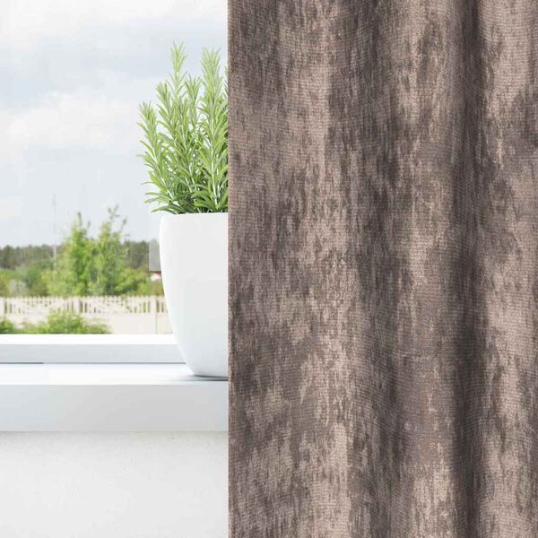 vidaXL Baršunaste zavjese 2 pcs Boja cappuccina 140 x 140 cm Baršun