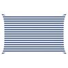 vidaXL Jedro za sunce Plava i bijela 4 x 2,5 m 100% poliester Oxford