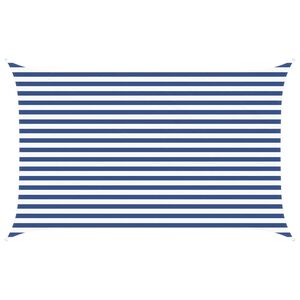 vidaXL Jedro za sunce Plava i bijela 4 x 2,5 m 100% poliester Oxford